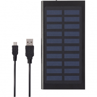 Logotrade Geschäftsgeschenke das Foto: Stellar 8000 mAh Solar Powerbank