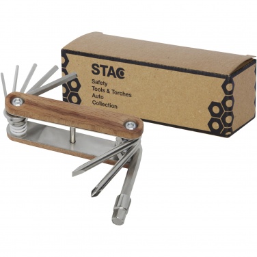 Logotrade werbemittel das Foto: Fixie Fahrrad Multitool aus Holz