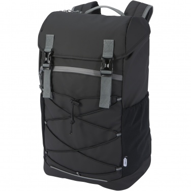 Logotrade werbemittel das Foto: Aqua 15,6" GRS recycelter wasserabweisender Laptop-Rucksack 23 L