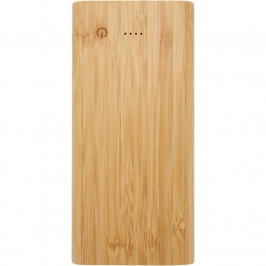 Logotrade Firmengeschenke das Foto: Tulda 10.000 mAh Powerbank aus Bambus