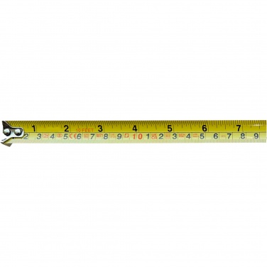Logotrade Geschäftsgeschenke das Foto: Rule 3 Meter Maßband aus recyceltem RCS Kunststoff