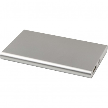 Logotrade Werbeartikel das Foto: Pep 4000 mAh Type-C Powerbank aus recyceltem Aluminium 