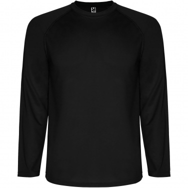 Logotrade Geschäftsgeschenke das Foto: Montecarlo Langarm-Sport-Shirt für Kinder