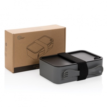 Logotrade werbemittel das Foto: GRS RPP Lunchbox mit Göffel