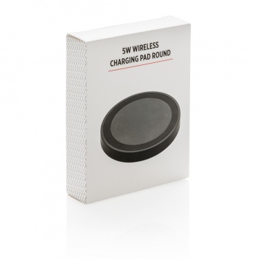 Logotrade werbemittel das Foto: Runder 5W Wireless-Charger