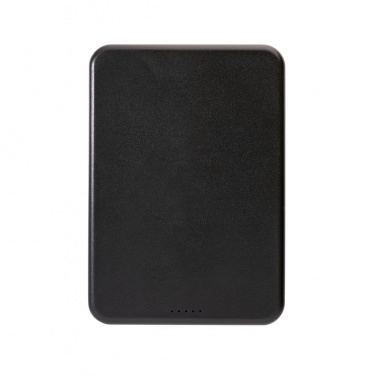 Logotrade Firmengeschenke das Foto: Magnetix 5.000mAh magnetische Powerbank aus RCS recycel. ABS