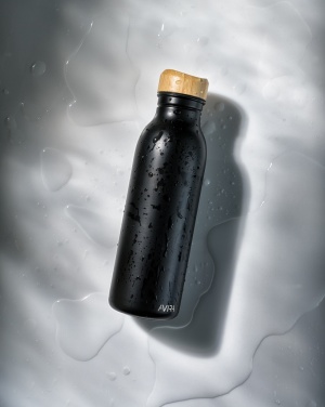 Logotrade Logogeschenke das Foto: Avira Alcor 600ml Wasserflasche aus RCS rec. Stainless-Steel