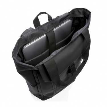 Logotrade Firmengeschenke das Foto: Swiss Peak RFID 15" Laptop-Trage-Tasche PVC-frei