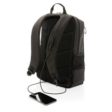 Logotrade werbemittel das Foto: Impact AWARE™ Lima 15.6" RFID Laptop-Rucksack