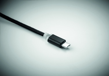 Logotrade Geschäftsgeschenke das Foto: Schlüsselring mit Kabel-Set Salaspils