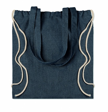 Logotrade Werbegeschenke das Foto: Beutel mit Kordelzug recycelt