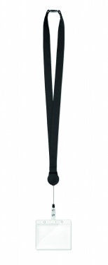 Logotrade Werbeartikel das Foto: Lanyard mit Badge-Halter