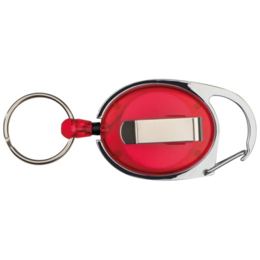 Logotrade Logogeschenke das Foto: Skipass mit Karabiner Schlüsselanhänger MITARBEITER