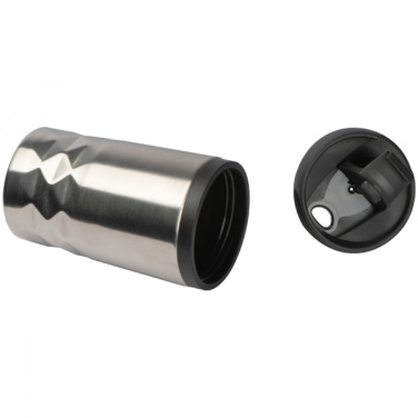 Logotrade werbemittel das Foto: Edelstahlbecher mit Deckel ROMA 250 ml