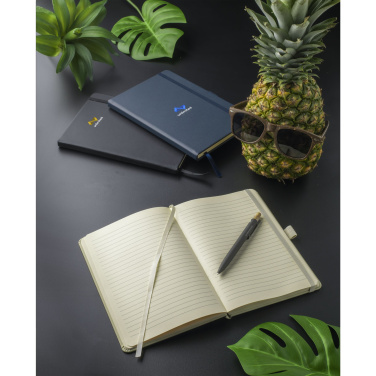 Logotrade Firmengeschenke das Foto: Ananaspapier Notizbuch A5