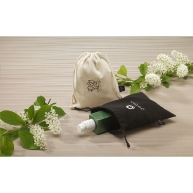 Logotrade Logogeschenke das Foto: Geschenkbeutel GRS Recycelte Baumwolle (150 g/m²) S