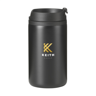 Logotrade Werbeartikel das Foto: Thermo Can RCS Recycled Steel 300 ml Thermobecher