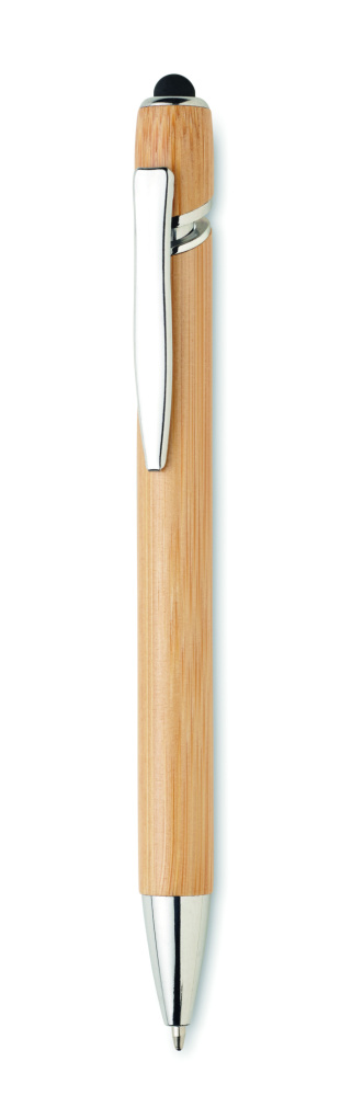 Logotrade Firmengeschenke das Foto: Druckkugelschreiber mit Stylus