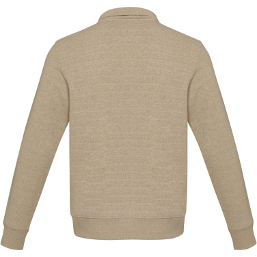 Logotrade Firmengeschenke das Foto: Tin Aware™ Pullover mit Half-Zip Reißverschluss aus recyceltem Material Unisex