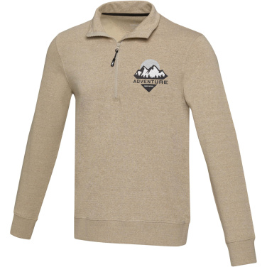 Logotrade werbemittel das Foto: Tin Aware™ Pullover mit Half-Zip Reißverschluss aus recyceltem Material Unisex