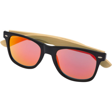 Logotrade Werbeartikel das Foto: Hue Sonnenbrille mit Bambusbügeln