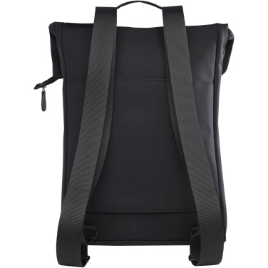 Logotrade Werbegeschenke das Foto: Turner 15,6" GRS-recycelter Rolltop Laptop-Rucksack 12 L
