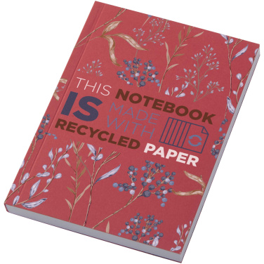 Logotrade werbemittel das Foto: Novella Austen A6 Softcover Notizbuch aus Recyclingmaterial – 100 Blatt