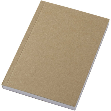 Logotrade Geschäftsgeschenke das Foto: Novella Austen A6 Softcover Notizbuch aus recyceltem Kraftpapier – 100 Blatt