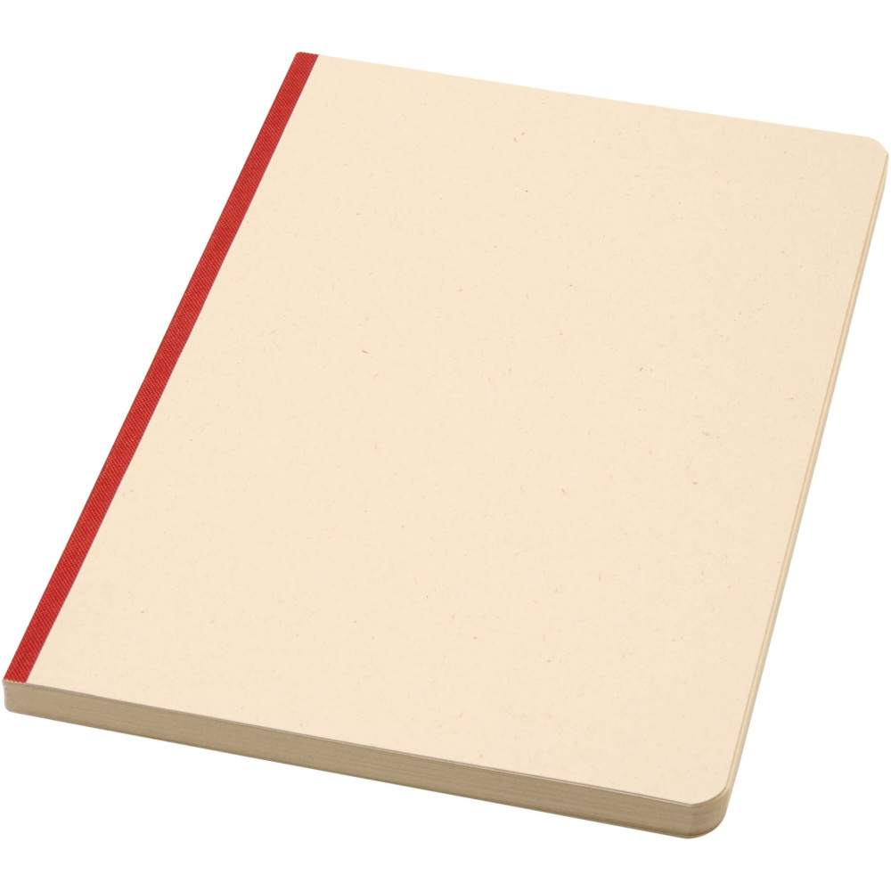 Logotrade Firmengeschenke das Foto: Liliana A5 Zuckerrohr und RPET Softcover Notizbuch