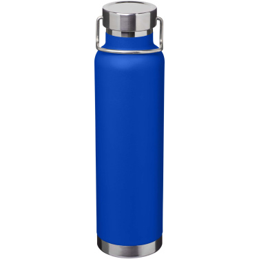 Logotrade Firmengeschenke das Foto: Thor 650 ml RCS-zertifizierte Kupfer-Vakuum Isolierflasche aus recyceltem Edelstahl
