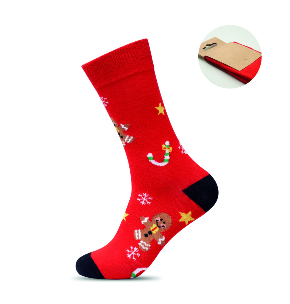 Logotrade Werbegeschenke das Foto: Weihnachtssocken M