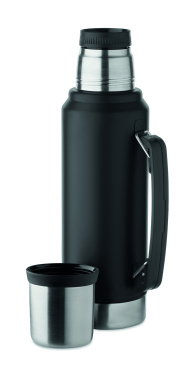 Logotrade Geschäftsgeschenke das Foto: Doppelwandige Flasche 1L