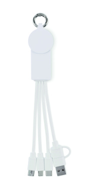 Logotrade Werbeartikel das Foto: 2in1 Ladekabel Typ-C