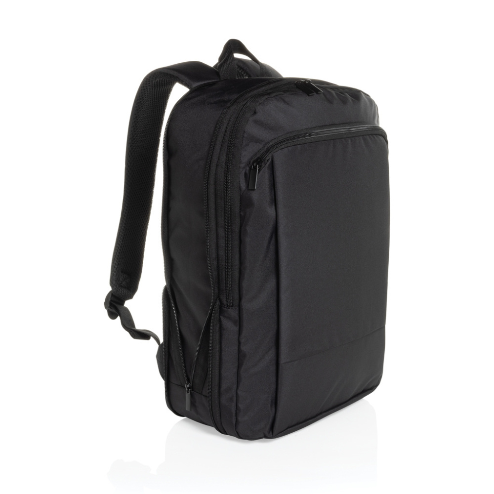 Logotrade werbemittel das Foto: Flexpack Aware™ Expandable Slim RPET 15,6" Laptop-Rucksack