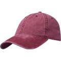 Grafton Kappe mit 6 Segmenten washed, Burgund