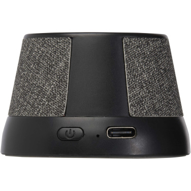 Logotrade Geschäftsgeschenke das Foto: Horna 3 W kabelloser magnetischer Lautsprecher aus recyceltem Kunststoff