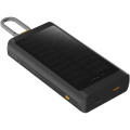 Xtorm XG2S101 Go2 10.000 mAh 15W Solar Powerbank mit Lampe, Holzkohle