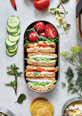 Logotrade Werbegeschenke das Foto: Black+Blum Stainless Steel Double Bento Box