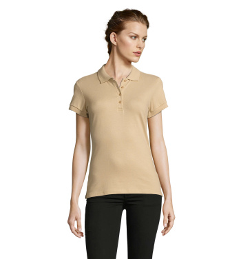 Logotrade Logogeschenke das Foto: PEOPLE DAMEN POLO 210g