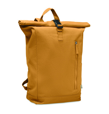 Logotrade Werbeartikel das Foto: Rolltop-Rucksack 390 g/m²