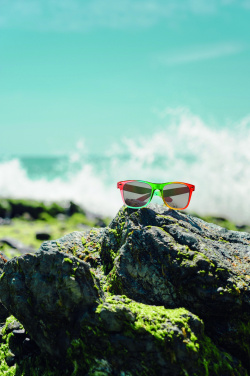 Logotrade Geschäftsgeschenke das Foto: Regenbogen Sonnenbrille UV400