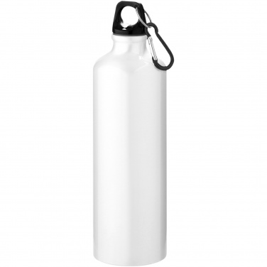 Logotrade promotional gift image of: Oregon 770 ml aluminium water bottle with carabiner