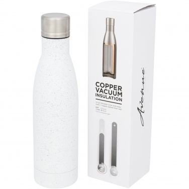 Logo trade promotional giveaway photo of: Vasa 500 ml speckled copper vacuum insulated bottle
