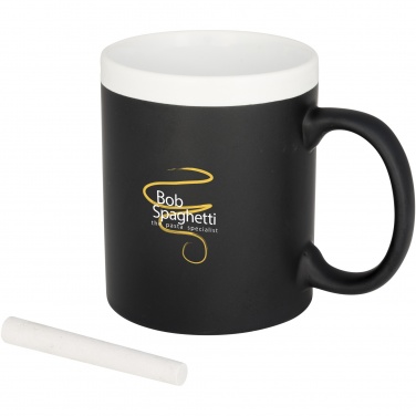 Logotrade business gifts photo of: Chalk-write 330 ml ceramic mug