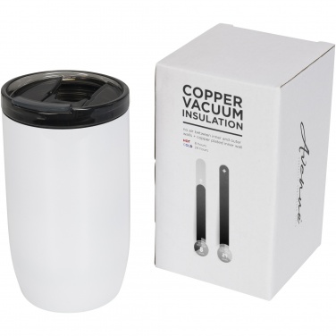 Logo trade corporate gift photo of: Copper vacuum insulated tumbler Lagom 380 ml
