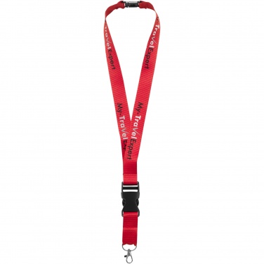 Logotrade promotional products photo of: Yogi lanyard detachable buckle break-away closure