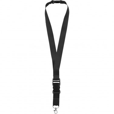 Logotrade promotional merchandise photo of: Yogi lanyard detachable buckle break-away closure
