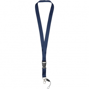 Logo trade business gifts image of: Sagan phone holder lanyard with detachable buckle