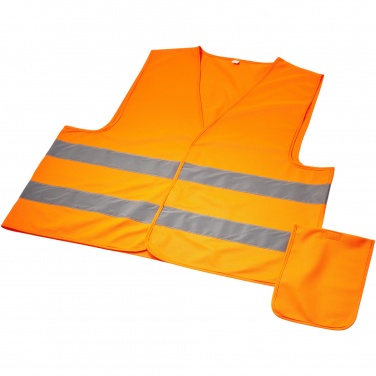 Logo trade promotional merchandise picture of: RFX™ Watch-out XL safety vest in pouch for professional use
