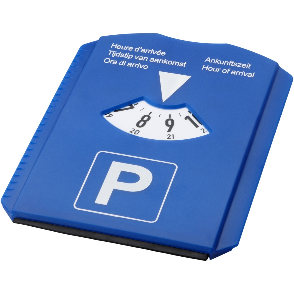Logo trade promotional product photo of: Spot 5-in-1 parking disc